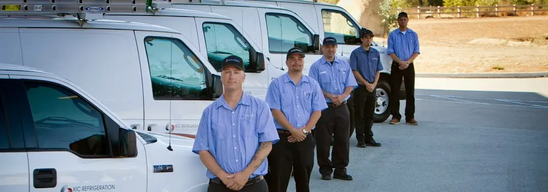 KIC Refrigeration crew ready for Mini Split Repair jobs across Fullerton
